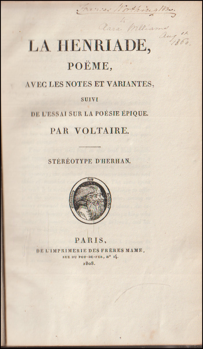La Henriade # 90476
