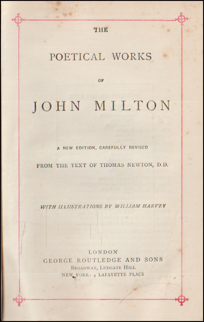 The Poetical Works of John Milton # 90480