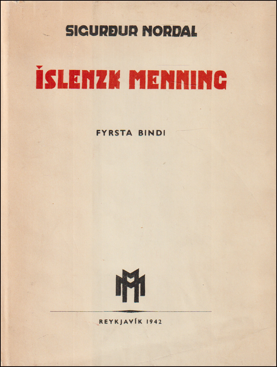 Íslenzk menning # 90520
