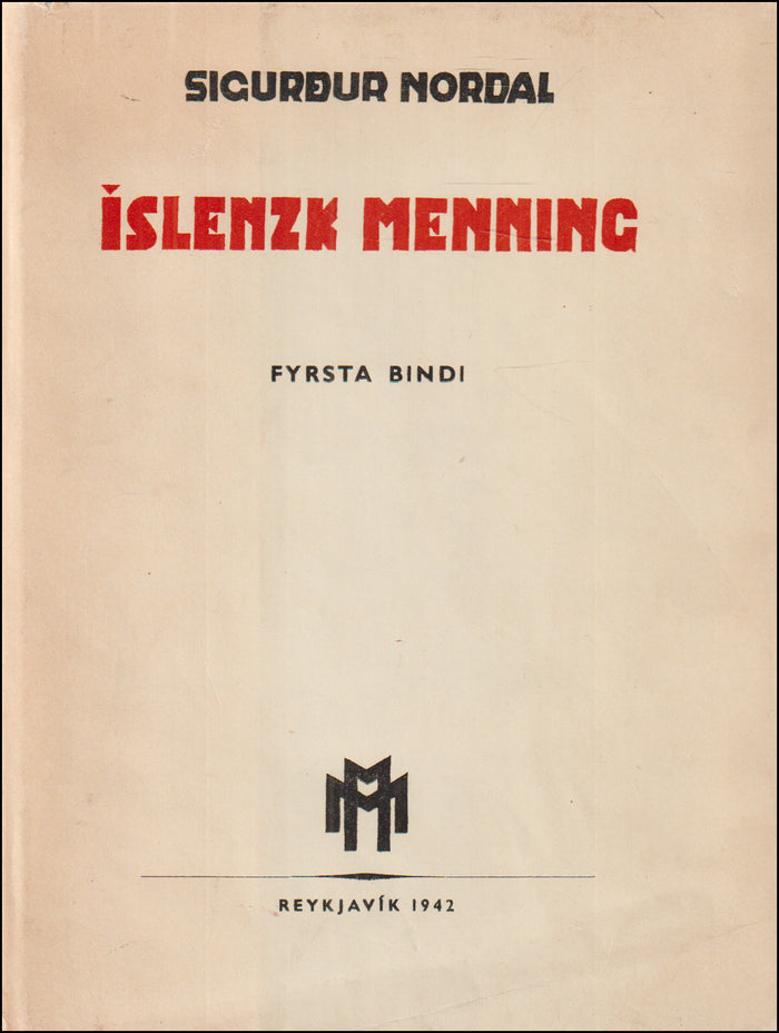 Íslenzk menning # 85647