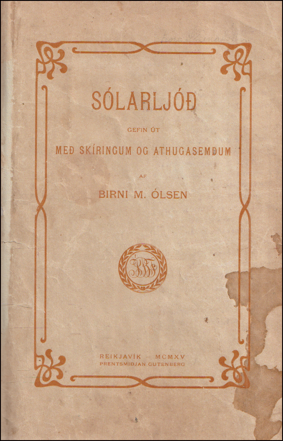 Sólarljóð # 90525