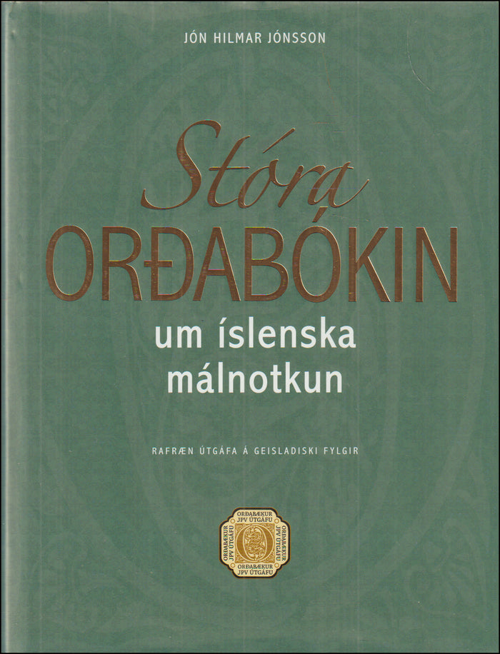 Stóra orðabókin um íslenska málnotkun # 90610