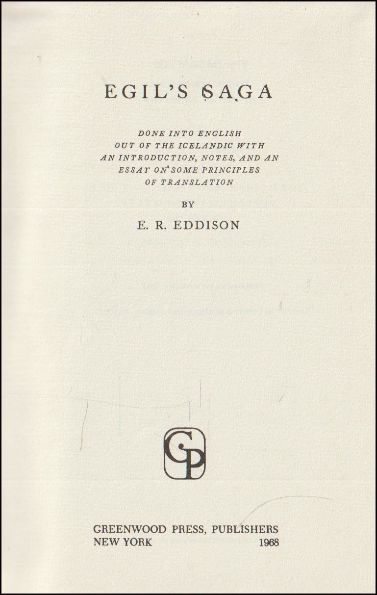 Egil´s Saga # 90640