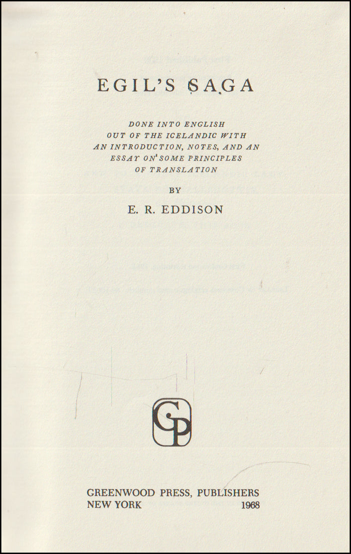 Egil´s Saga # 90640
