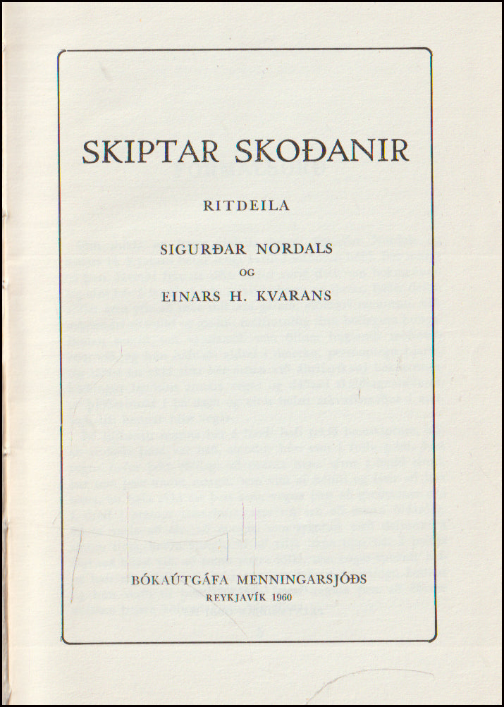 Skiptar skoðanir # 90681