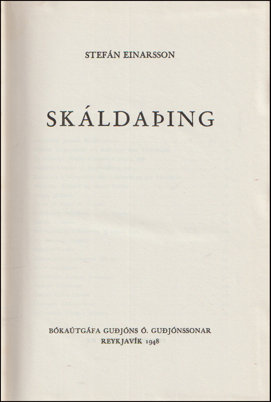 Skáldaþing # 90693