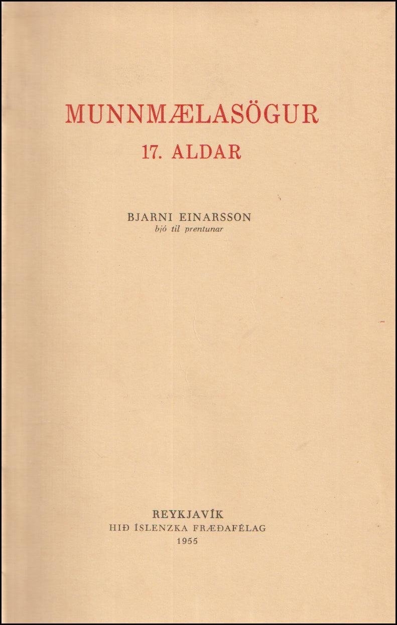 17th century oral histories # 76863
