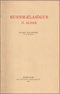 Munnmælasögur 17. aldar - Chorographica Islandica # 90706