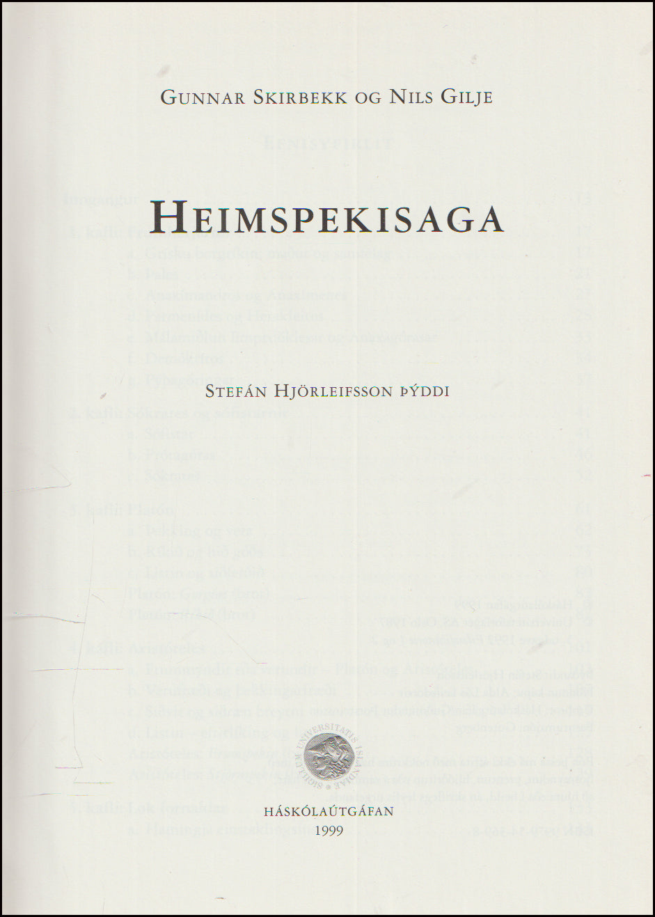 Heimspekisaga # 90708