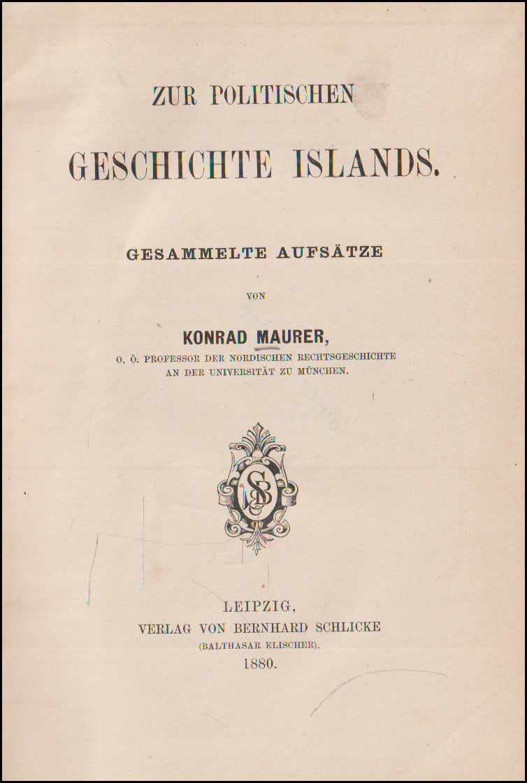 Zur politischen Geschichte Islands # 90710