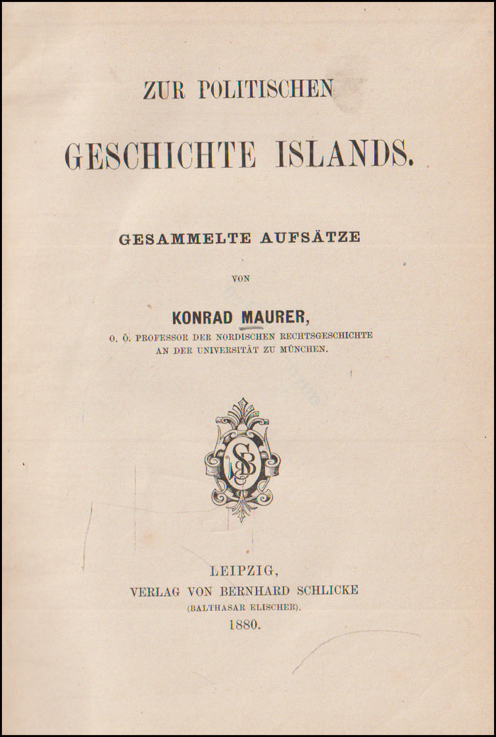 Zur politischen Geschichte Islands # 90710