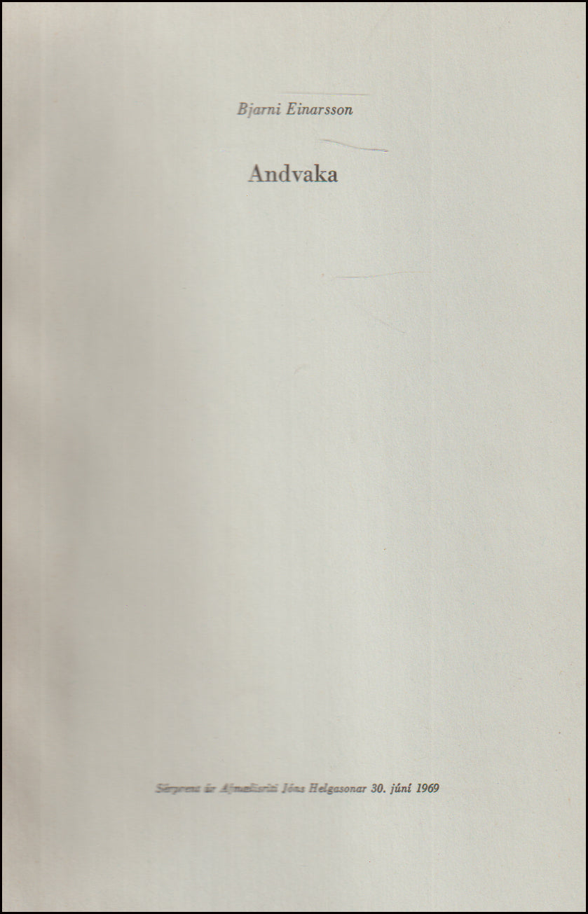 Andvaka # 90721