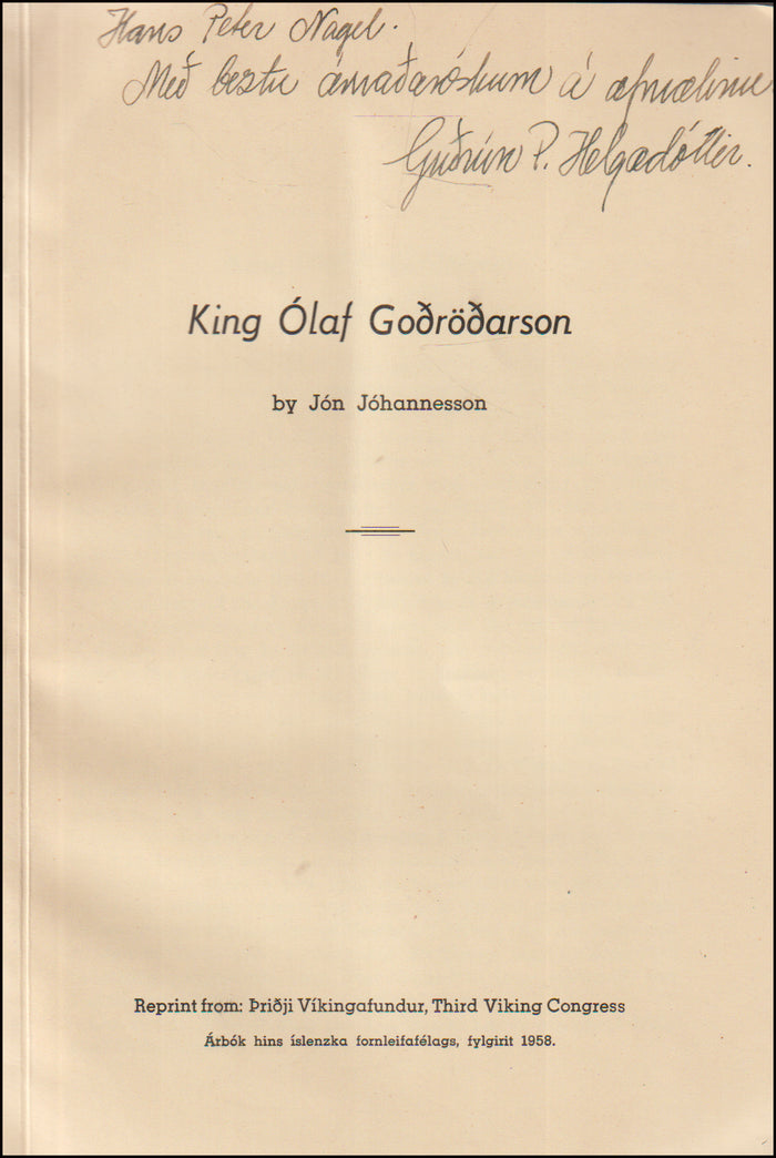 King Ólaf Goðröðarson # 90722