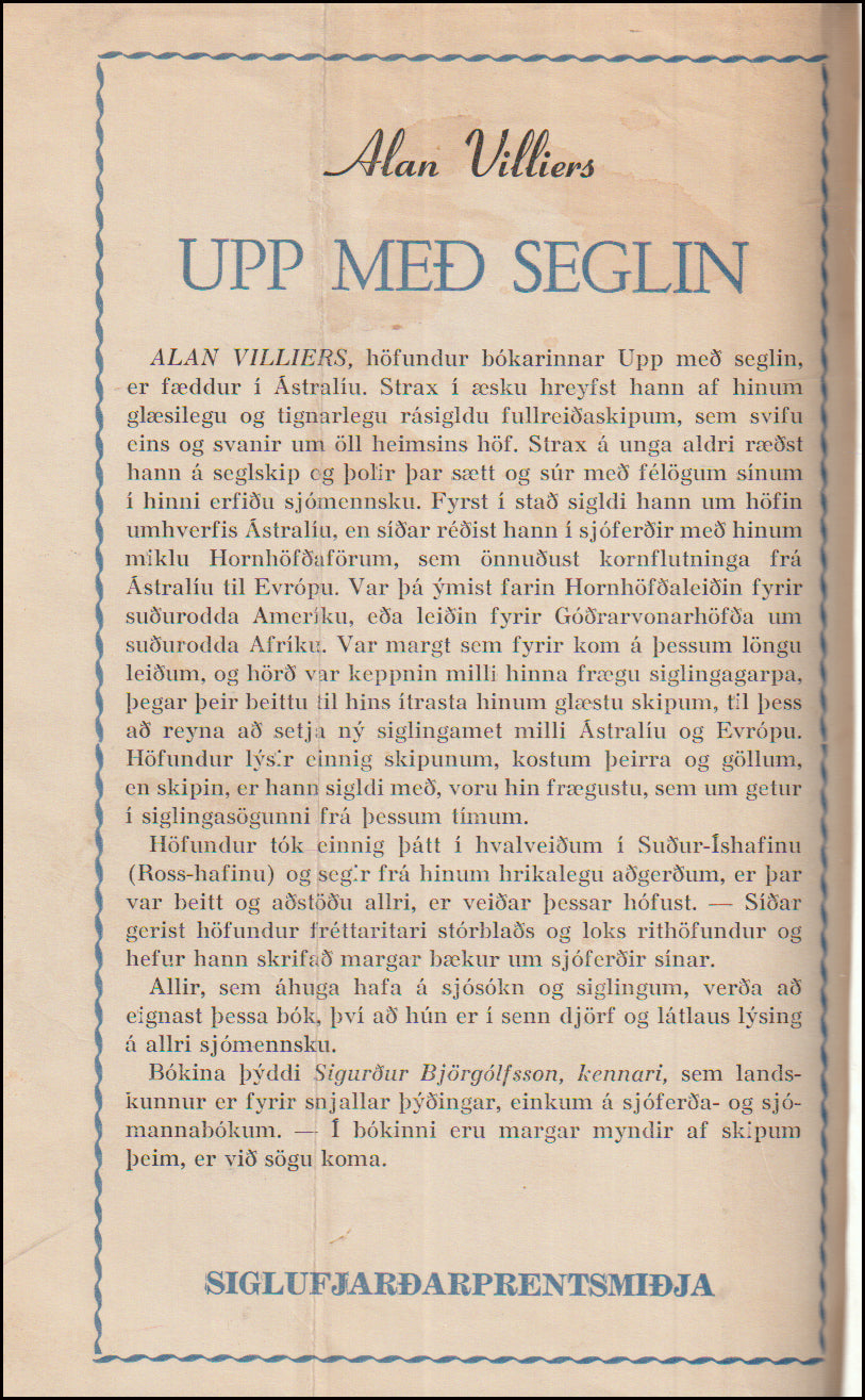 Upp með seglin # 90785