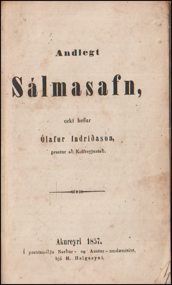 Andlegt Sálmasafn # 90803