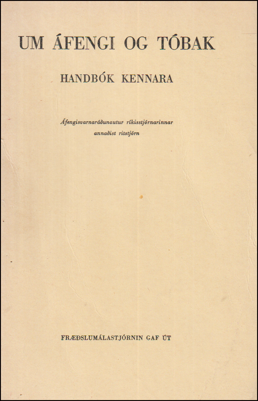 Um áfengi og tóbak # 90864