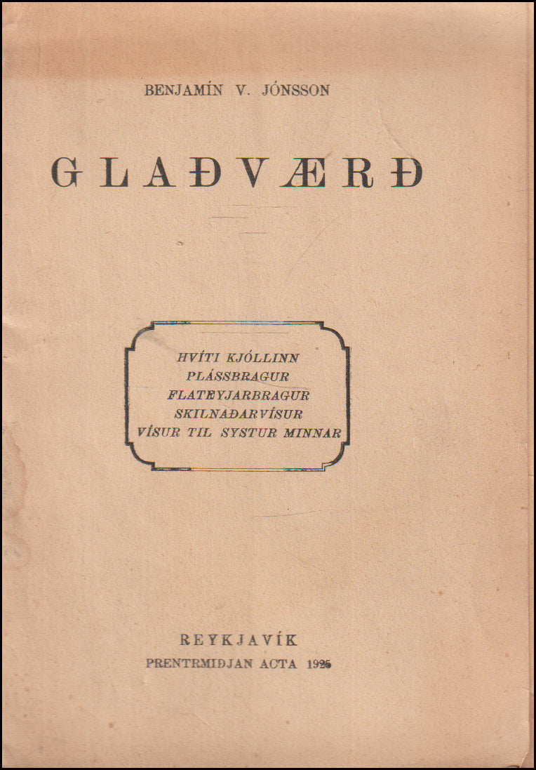 Glaðværð # 90927
