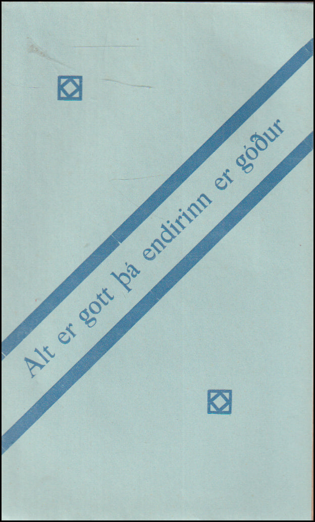 Alt er gott þá endirinn er góður # 90937