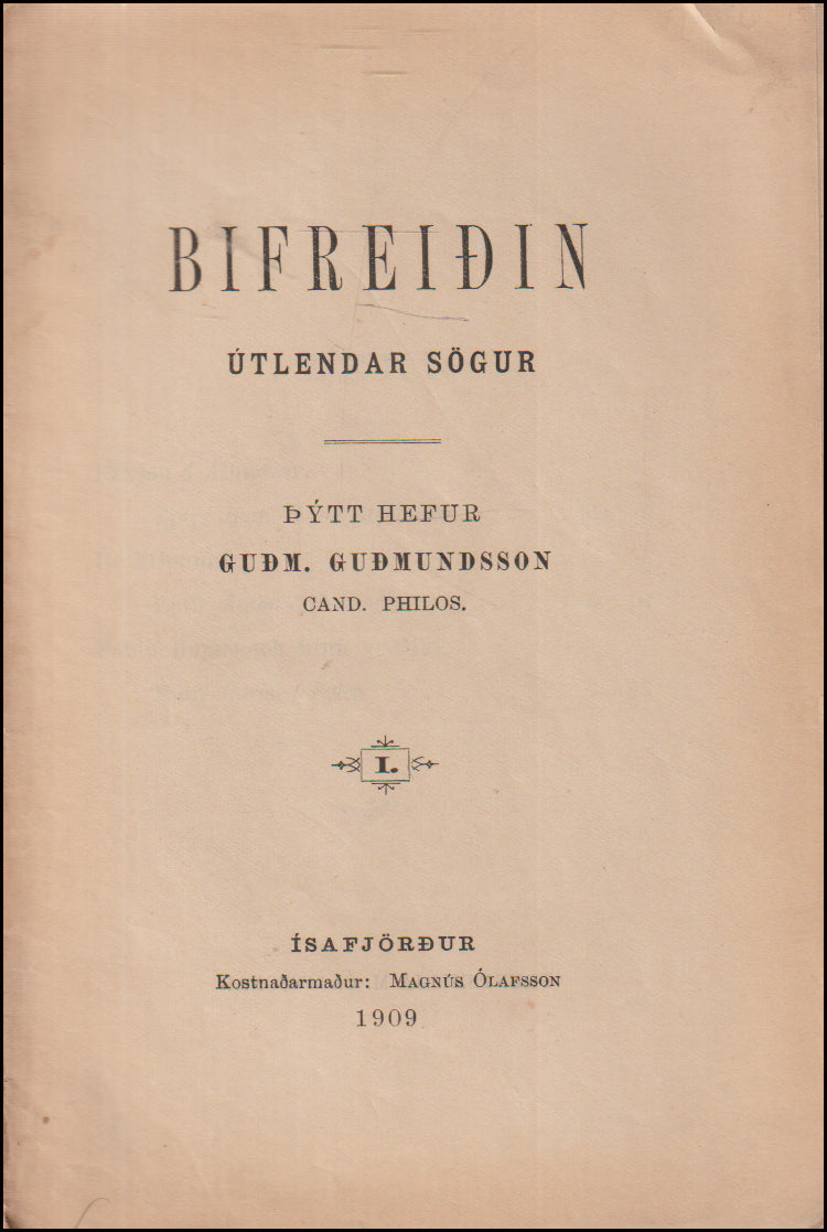 Bifreiðin. Útlendar sögur # 90939