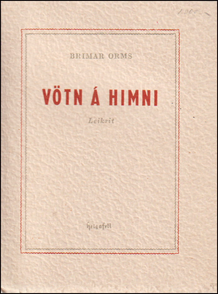 Vötn á himni # 90945