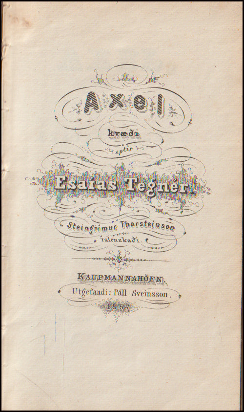 Axel - Bandinginn í Chillon # 90955