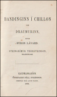 Axel - Bandinginn í Chillon # 90955