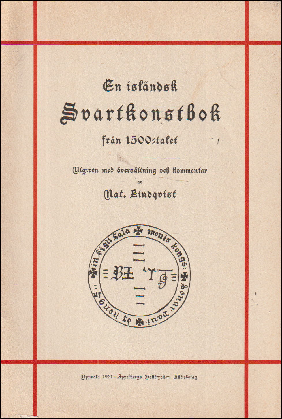 En Isländsk Svartkonstbok från 1500-talet # 90958