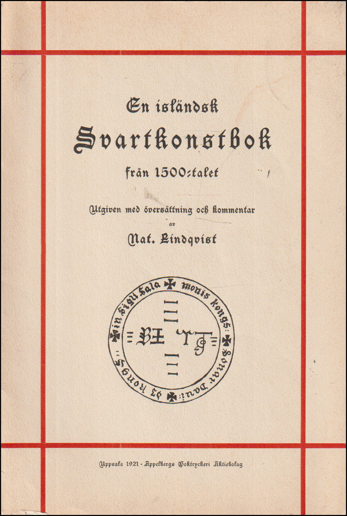 En Isländsk Svartkonstbok från 1500-talet # 90958