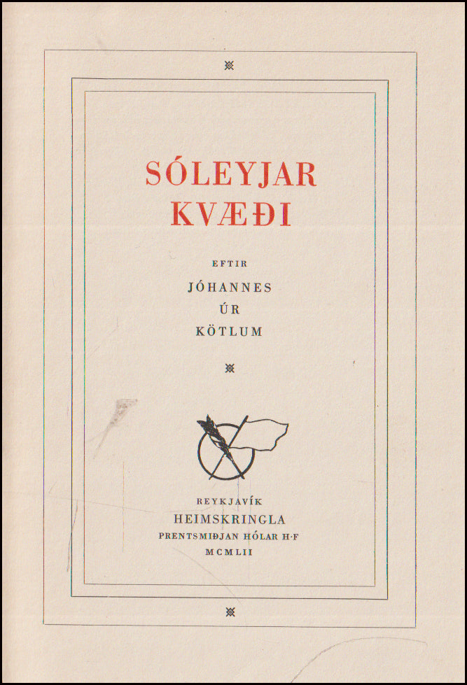 Sóleyjar poem # 79018