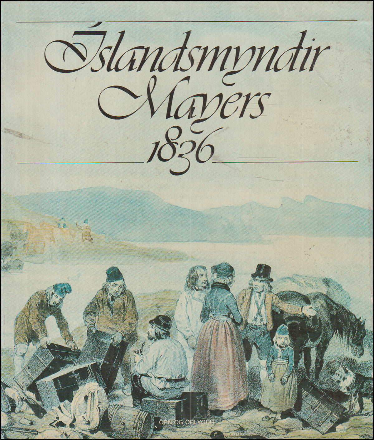 Íslandsmyndir Mayers 1836 # 90965