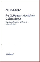 Ættartala frú Guðlaugar Magdalenu Guðjónsdóttur # 9124