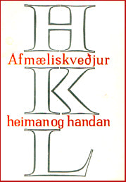 Afmæliskveðjur heiman og handan # 5658