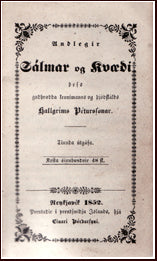 Andlegir sálmar og Kvædi # 18870