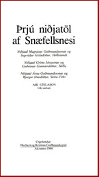 Þrjú niðjatöl af Snæfellsnesi # 26400