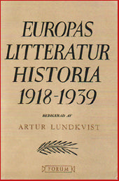 Europas Litteraturhistoria 1918 – 1939 # 5920