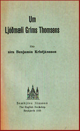 Ljóðmæli Gríms Thomsens # 11973