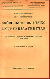 Gróðurkort og lýsing Gnúpverjaafréttar # 10386