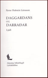 Daggardans og darraðar # 14684