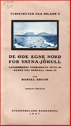 Turistruder paa Island V. De öde egne nord for Vatna-Jökull # 13836