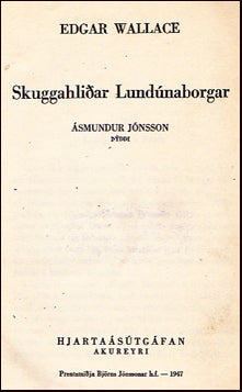 Skuggahliðar Lundúnaborgar # 20113