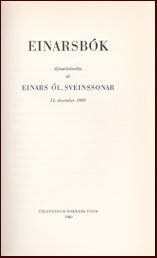 Einarsbók # 53806