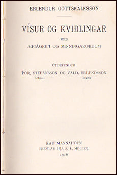 Vísur og kviðlingar # 18876