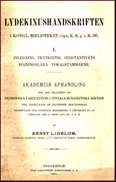 Lydekinushandskriften i Kongl. biblioteket (sign. K. B. g. s. B. 59 ) # 13769