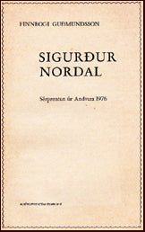 Sigurður Nordal # 16887