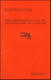 Fuglamerkingar V. – VIII # 13812