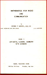 Mathematics for Radio and Communication # 9202