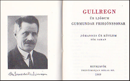 Gullregn úr ljóðum Guðmundar Friðjónssonar # 57960