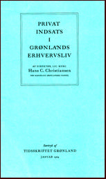 Privat indsats i Grønlands erhvervsliv # 14254