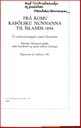 Frá komu kaþólsku nunnanna til Íslands 1896 # 4526