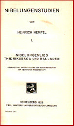 Nibelungenlied Thidrikssaga und Balladen # 4849